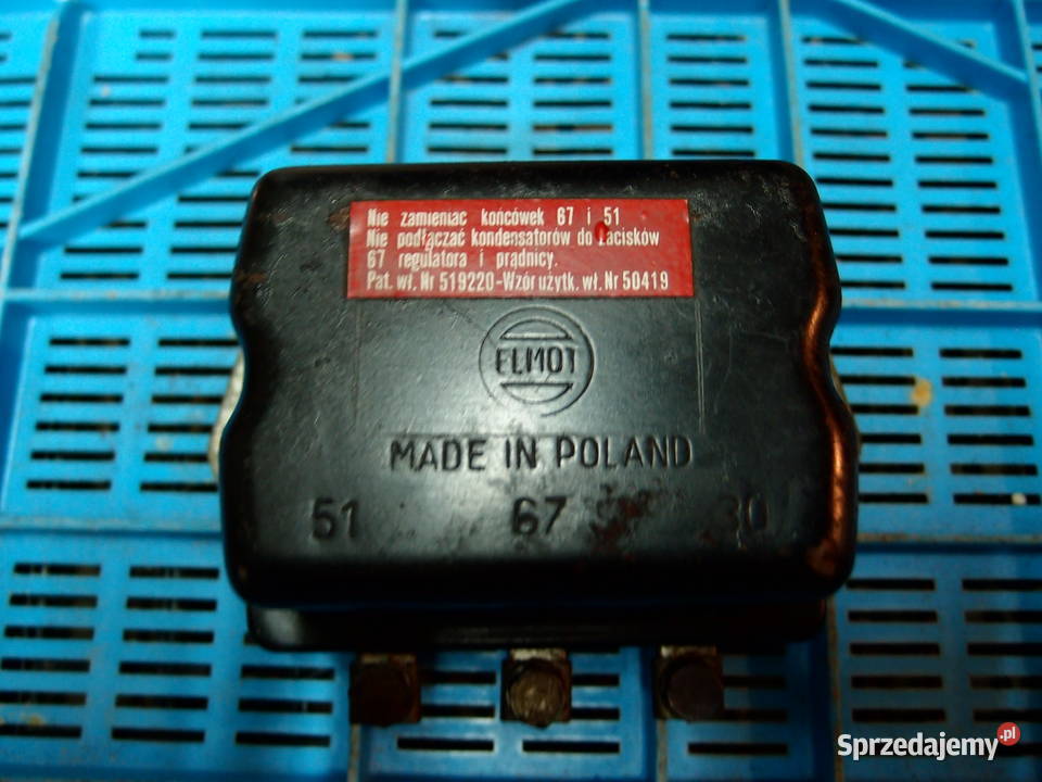 Regulatory napięcia PRL 12V Elmot Maluch 24V Łódź