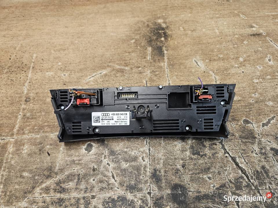 AUDI A6 C7 LIFT 4G0 PANEL STEROWANIA Międzychód