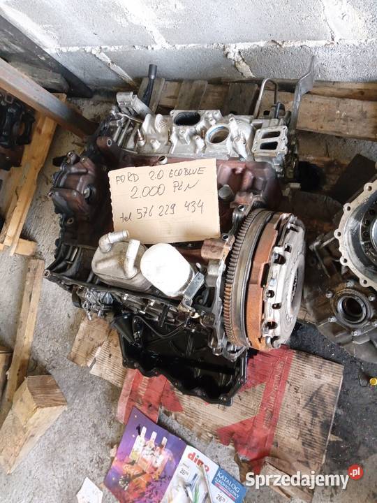 Silnik ford transit 20 ecoblueuszkodzony wielkopolskie Konin
