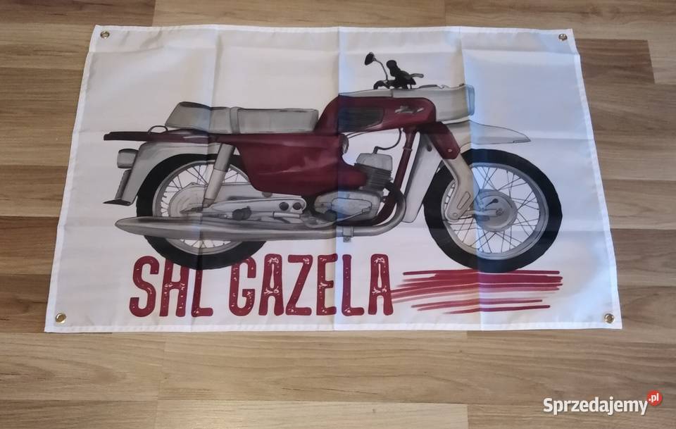 Baner plakat materiałowy NSU,dkw, Simson,wsk motocykle PRL-u