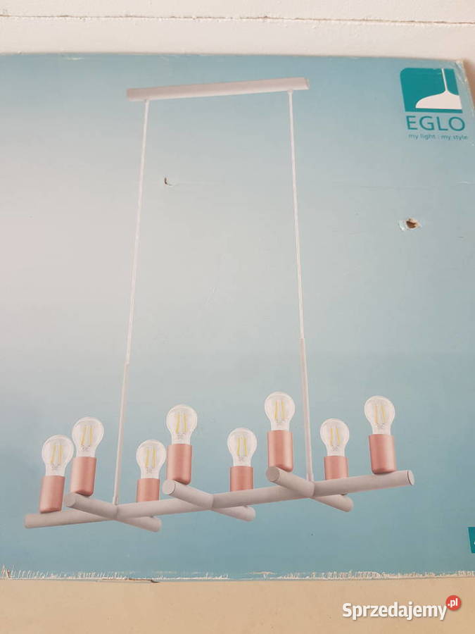 Lampa wisząca LOFT VINTAGE 8x60W E27 EGLO 97449 Warszawa