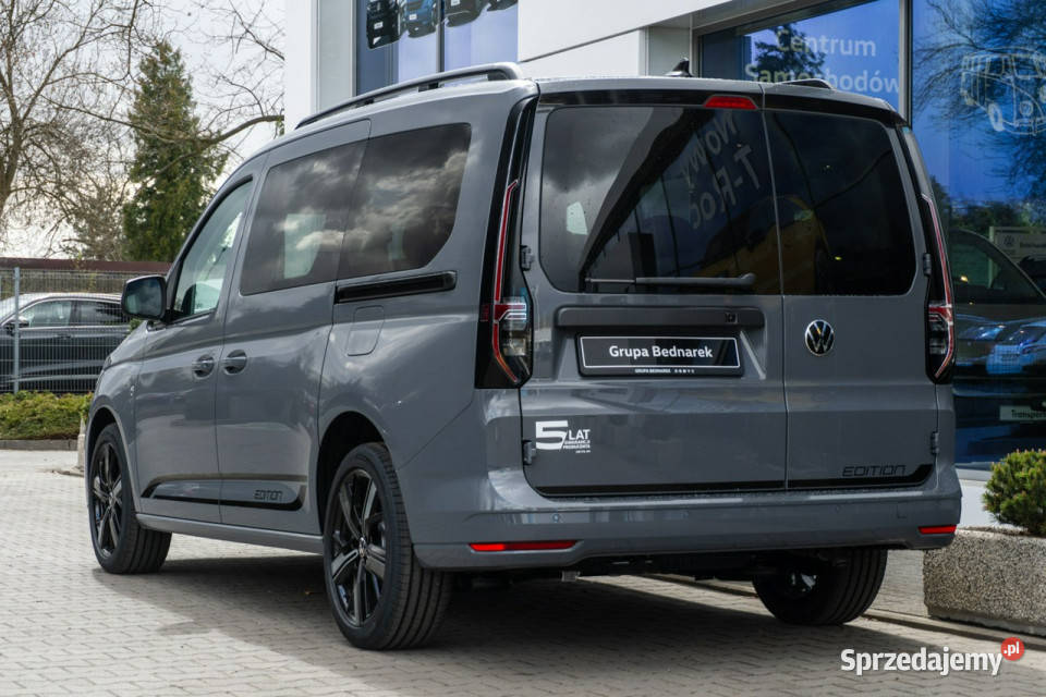 Volkswagen Caddy Maxi Edition 20 TDI 122 DSG elektryczne lusterka Samochody osobowe Łódź
