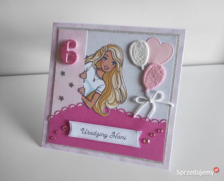 Personalizowana Kartka ręcznie robiona na Łódź