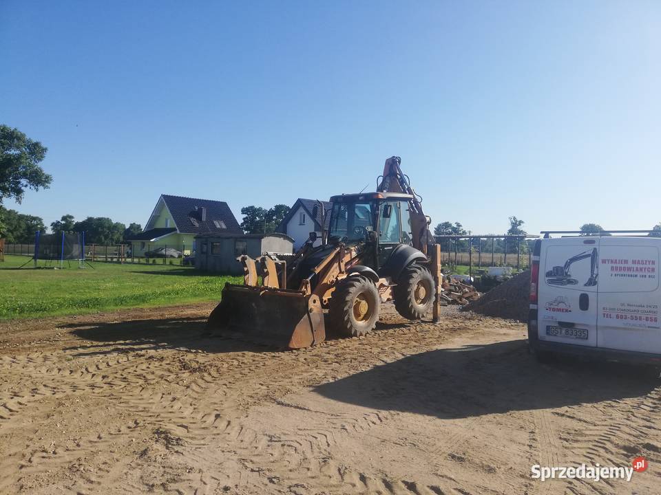 Koparkoładowarka CASE 695 Starogard Gdański