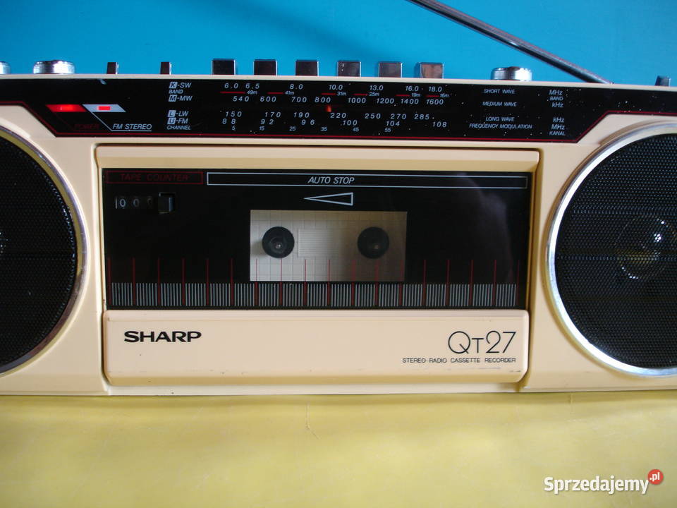 Radiomagnetofon SHARP QT27H