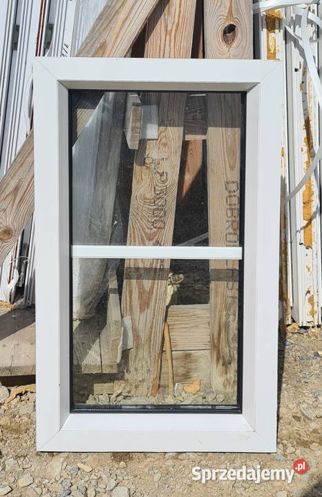 OKNA KacprzaK Witryna 48x79 FIX Używany PCV lubelskie Lublin
