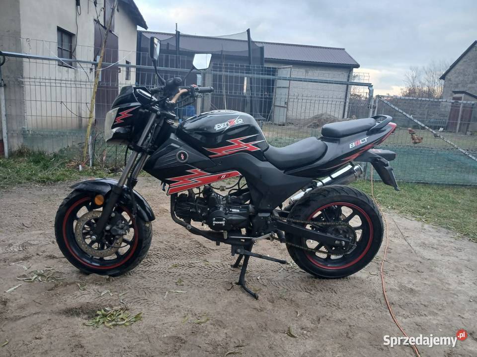 Benzer BOLT 125cc kupiony w Polsce Łęki Szlacheckie
