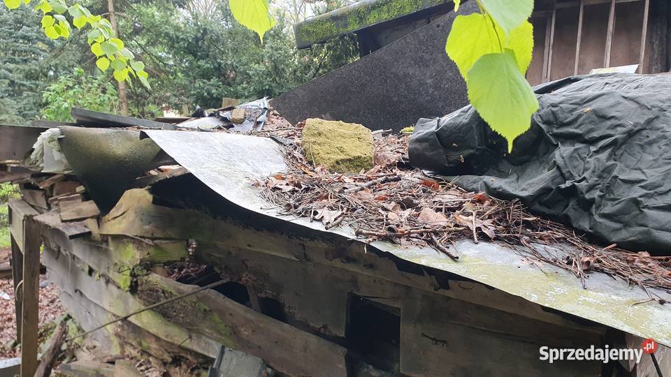 Drewno z szopy starej do rozbiórki Warszawa sprzedam