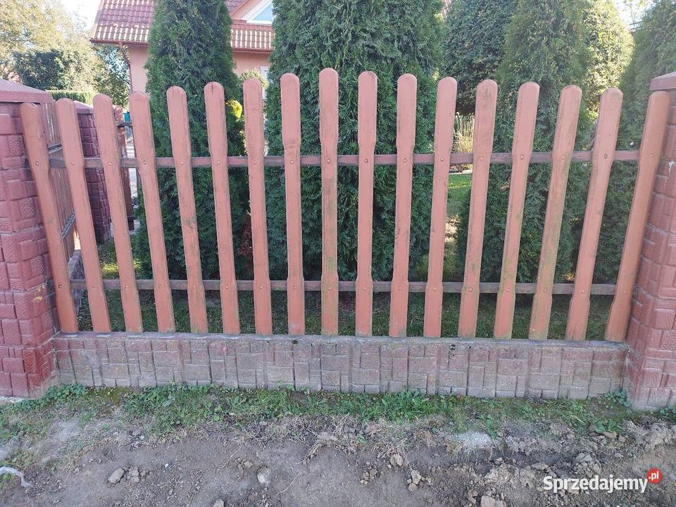 Przęsło ogrodzeniowe Gać