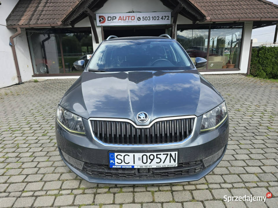 koda Octavia Bezwypadkowy pełny serwis ASO 2 kurtyny powietrzne Ustroń sprzedam