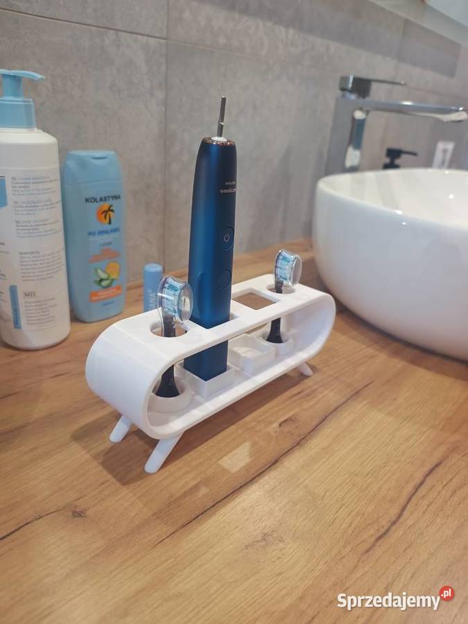 Stojak pod 2 szczoteczki 2 końcówki Philips Elektronika
