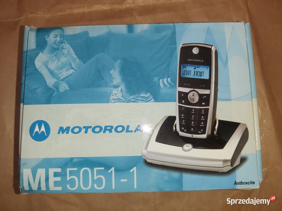Motorola ME50511 Cyfrowy telefon bezprzewodowy mazowieckie sprzedam