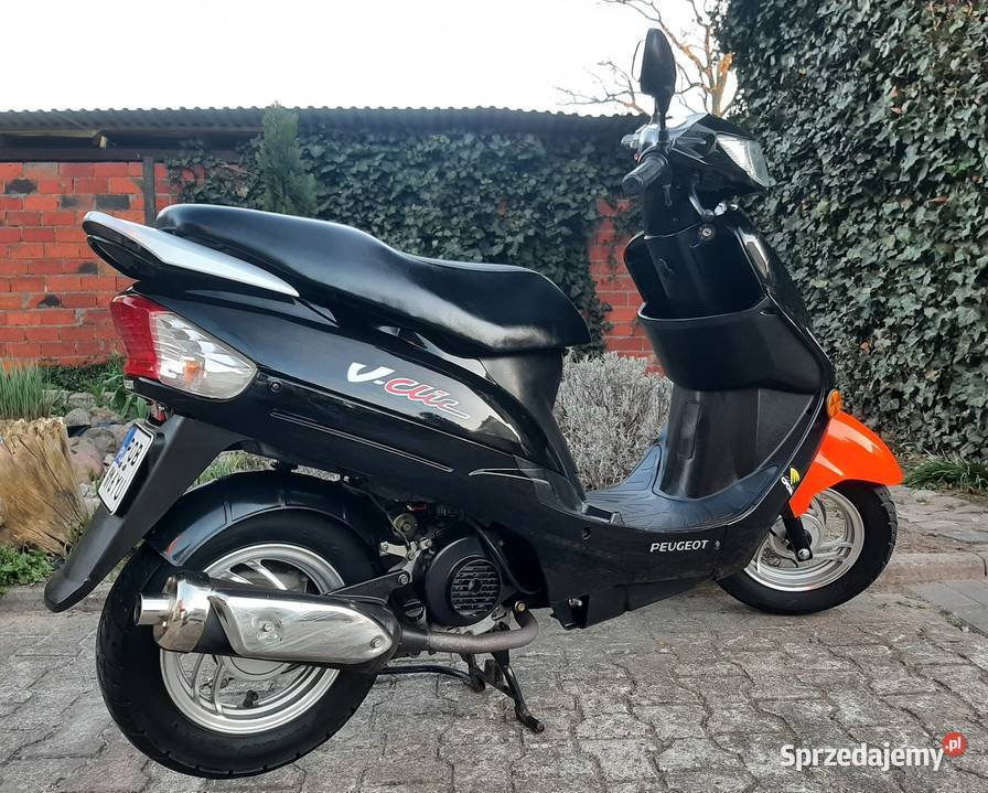 Zadbany skuter Peugeot VCLIC 50 4t 2012 2wł Tuczno sprzedam