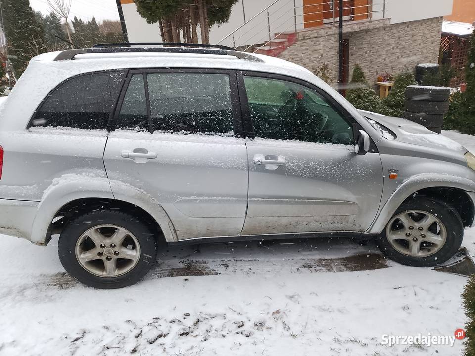 Sprzedam toyota rav4 20d4d 2003 stan wielofunkcyjna kierownica Grybów sprzedam