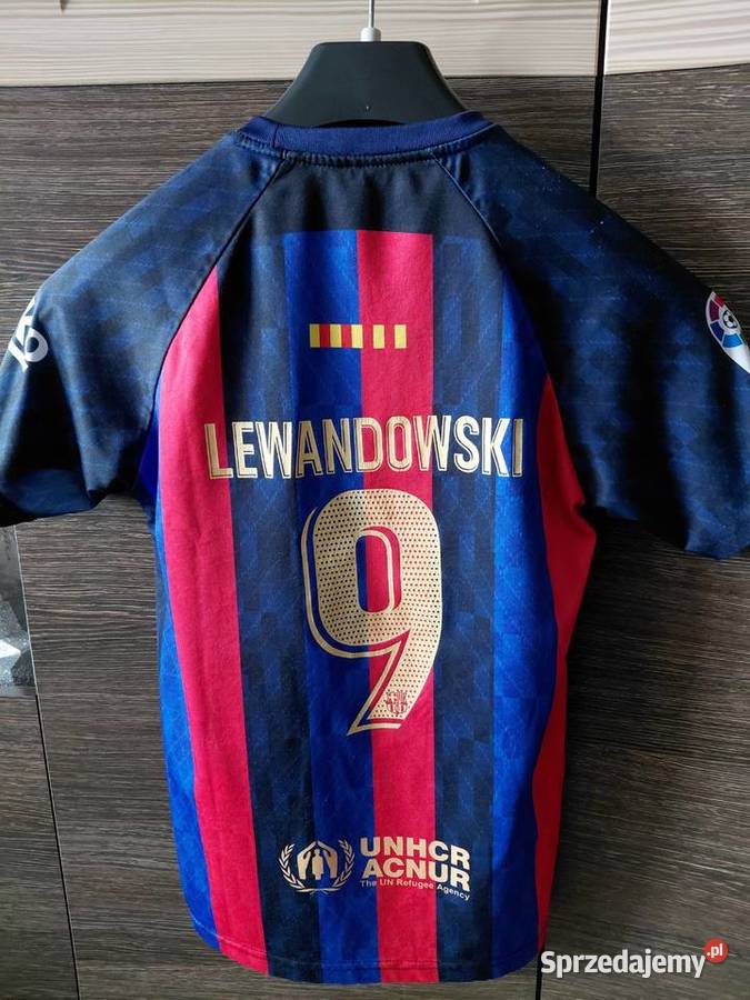 Sprzedam koszulkę Lewandowski FC Barcelona Odzież sportowa sprzedam
