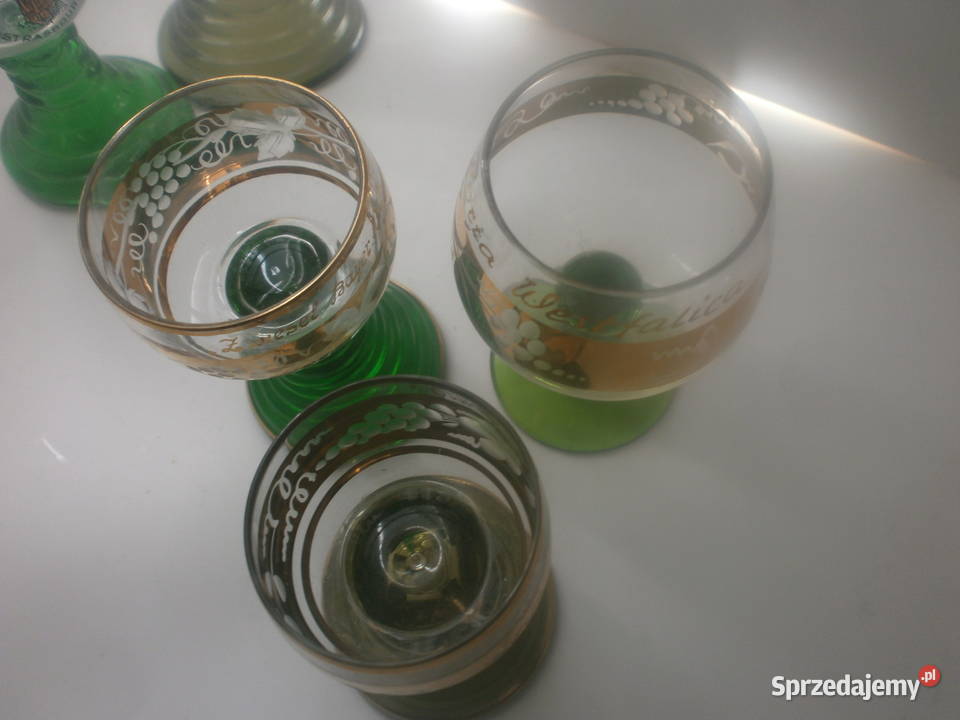 kieliszki 3 różne Zielona Góra