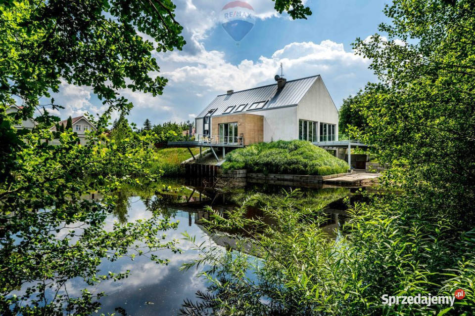 Nowoczesny świetny dom ogród staw Chyby asfalt sprzedam