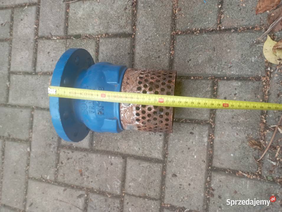 Zawór zwrotny żeliwny z filtrem din 80 Studnie Psary sprzedam