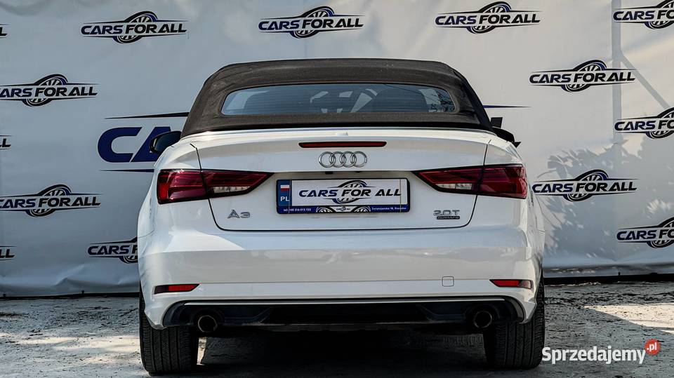 Audi A3 Premium Cabrio 20 TFSI nieuszkodzony Rzeszów