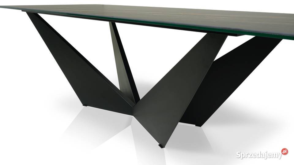 Stół ze spieku kwarcowego 240x120 Nero Noir śląskie Dąbrowa Górnicza