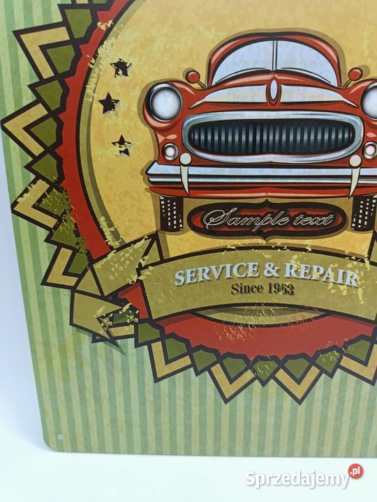 Szyld reklama blacha Garage Service Repair Zamość sprzedam