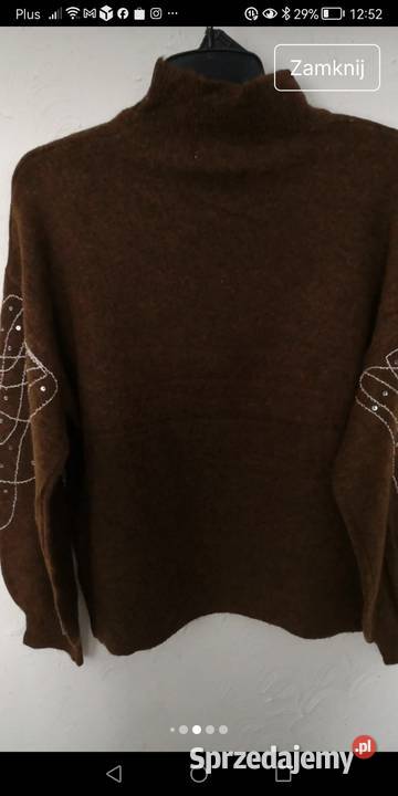 Sweter damski półgolf Piotrków Trybunalski sprzedam