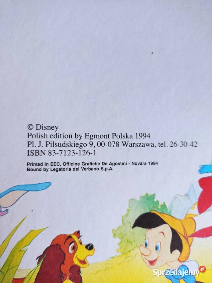 Książka bajka Alicja w Krainie Czarów Walt
