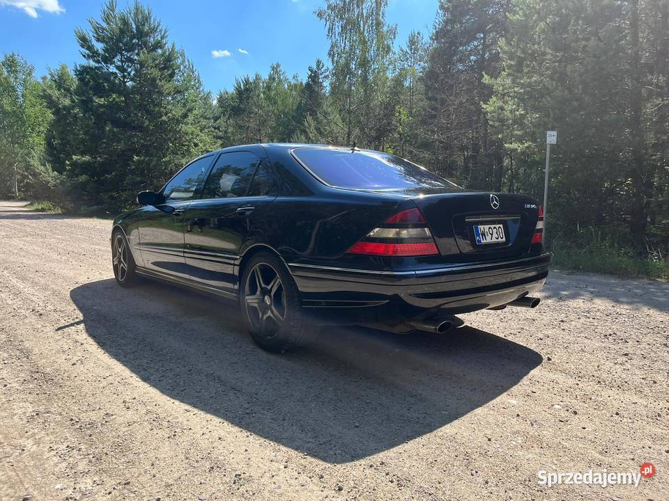 Mercedes Benz klasa s w220 s500 long amg v8 306KM Skórzec