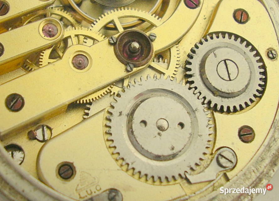 LUC CHOPARD watch zegarek kieszonkowy SREBRNY mazowieckie Warszawa