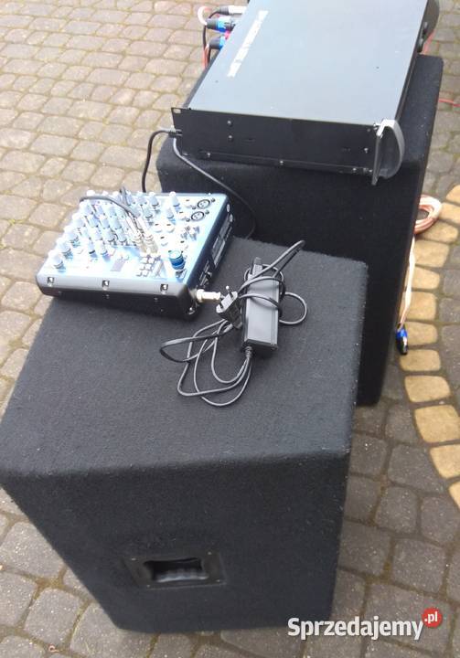 Wharfedale Pro LX15 QSC PLX 3002 mixer mikrofon Góra Kalwaria