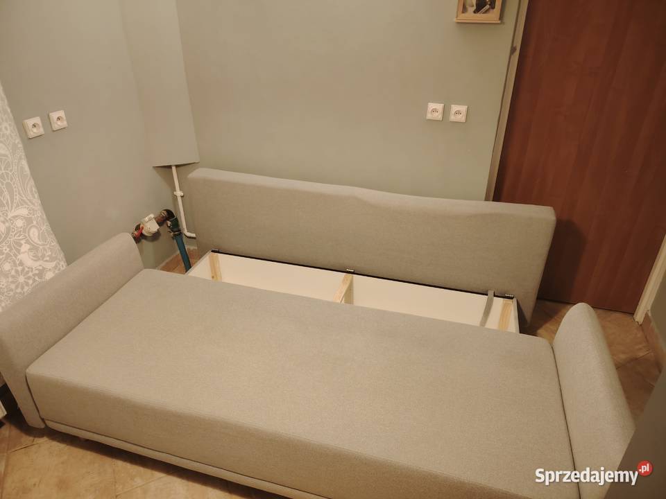 Sofa rozkładana 2 osobowa z koszem na pościel Dom i Ogród Sulejówek