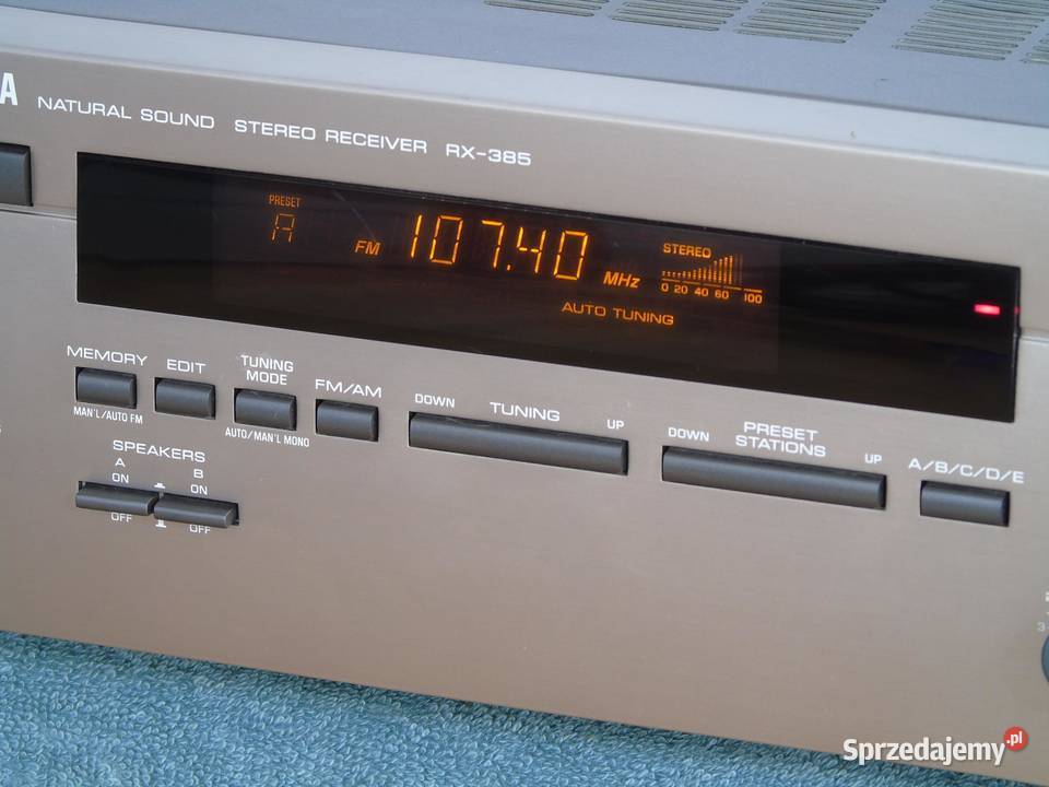 Amplituner Yamaha RX385 świetne stereo WYSYŁKA podkarpackie