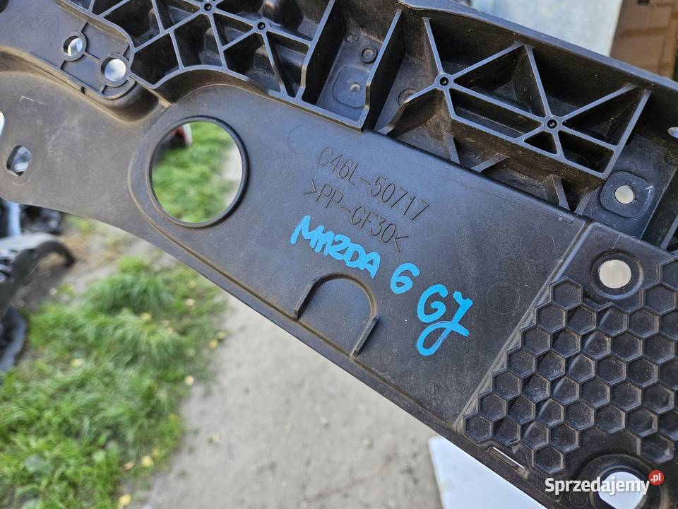 MAZDA 6 III GJ OSŁONA GÓRNA PASA PRZEDNIEGO osobowe Części samochodowe Międzychód