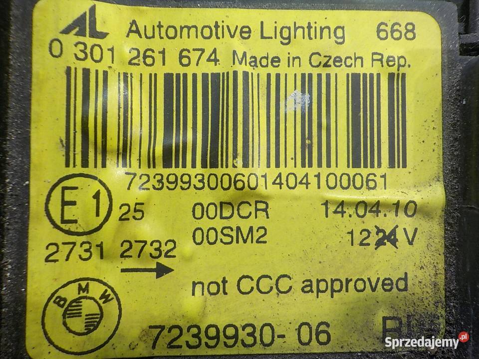 BMW E92 LIFT 20D AUT 10r 2D XENON lampa prawa Suków