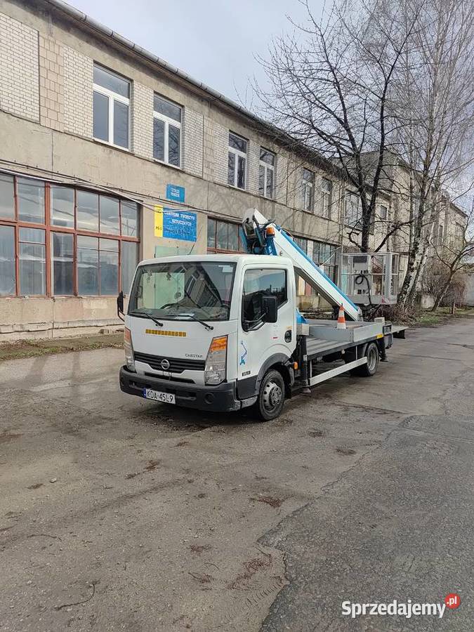 Nissan Cabstar podnośnik koszowy Multitel małopolskie Tarnów