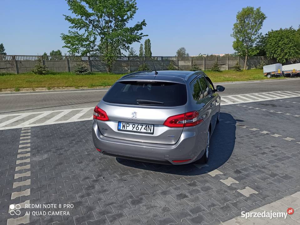 Peugeot 308 2015r 16 bluEhdi 120 mazowieckie Płock