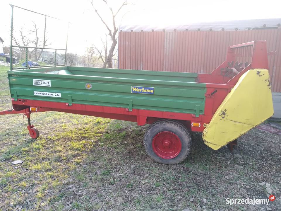 Rozrzutnik obornika WARFAMA 25t Super stan