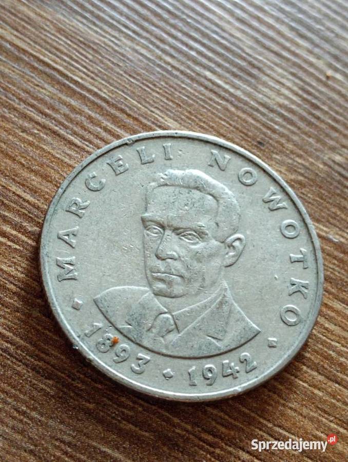 Sprzedam trzecia monete 20 zl 1974 r Chełm sprzedam