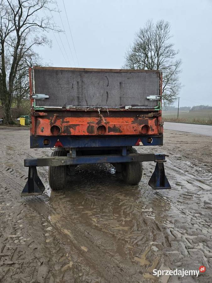 Taso T8 Przyczepa wywrotka 8000 Szołtany