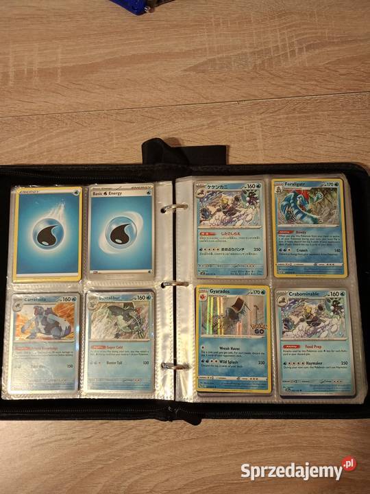 Oryginalne wodne karty Pokmon Pozostałe Warszawa