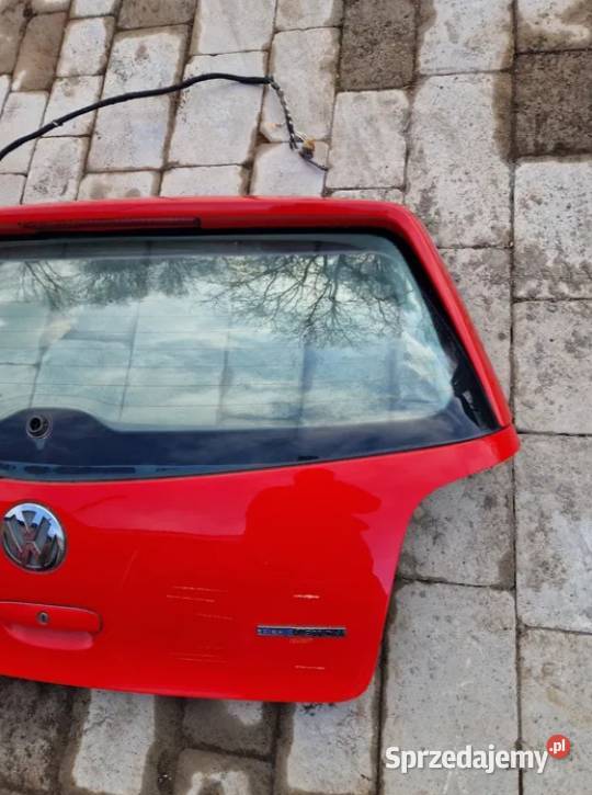 Vw polo 9n Lift klapa bagażnika z lotką spoiler dolnośląskie Złotoryja sprzedam