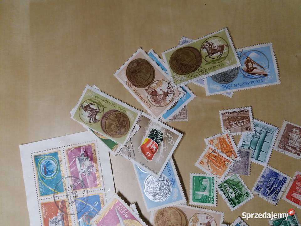 Znaczki Węgry pieczątki
