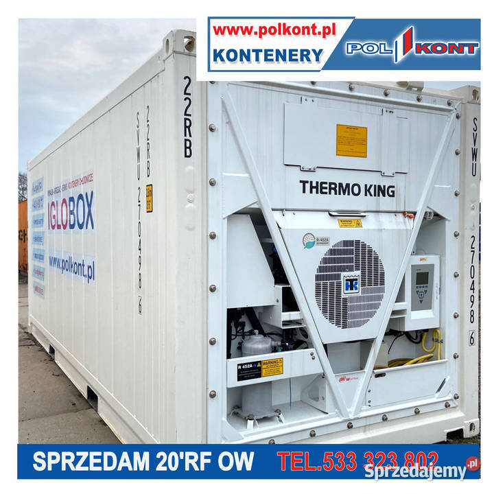 Sprzedam CHŁODNIE kontener 20RF OW NOWY Gdańsk