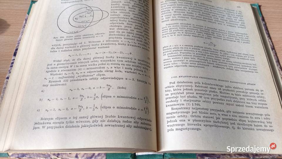 Kurs fizyki 3 Optyka fizyka atomowa Frisz Rok wydania 1959 Gdańsk