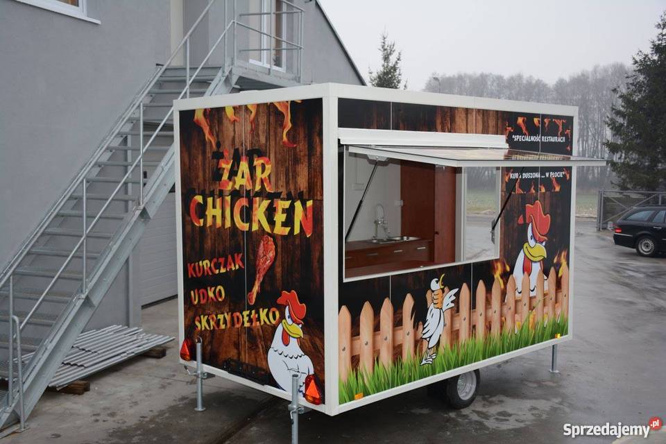 Przyczepa gastronomiczna EPINO Rok produkcji 2016 Przyczepy i naczepy wielkopolskie Ponin