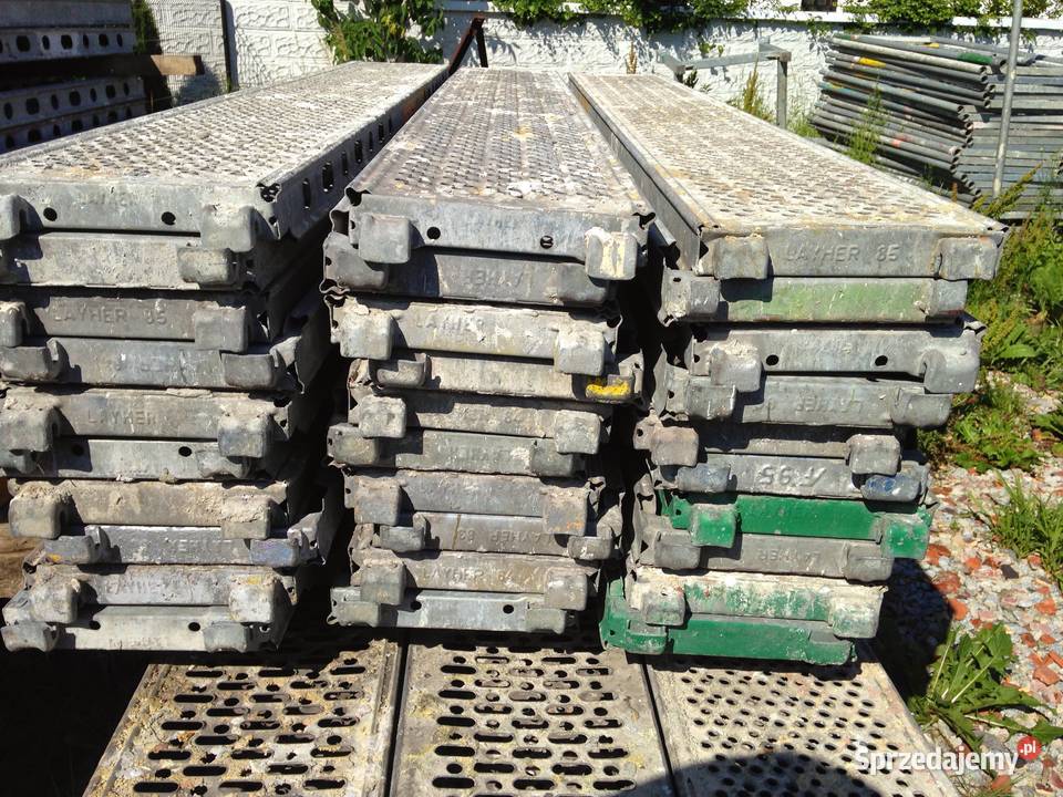 Rusztowanie elewacyjne używane 921x82 m Podest opolskie