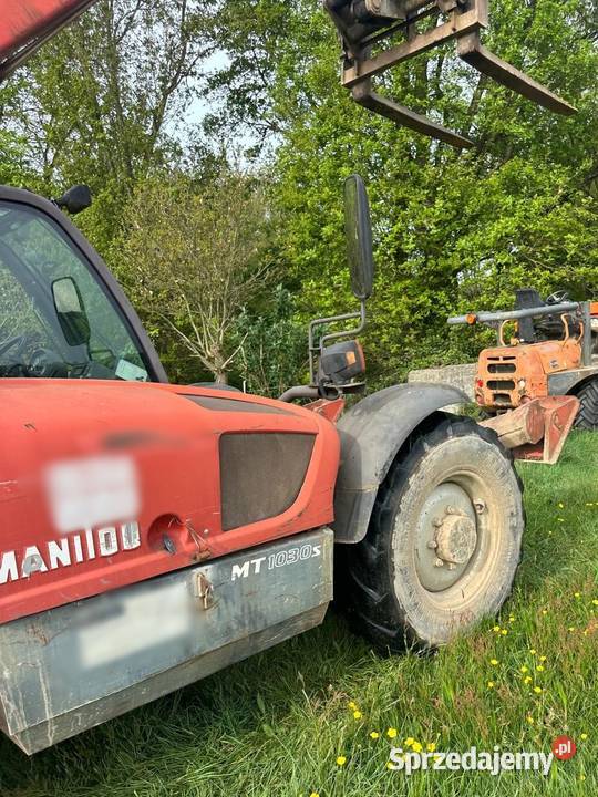 Ładowarka Teleskopowa Manitou MT 1030 S Udźwig