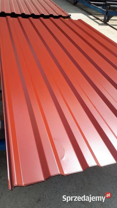 Blacha TRAPEZOWA Trapez T18 Wiśniowa Połysk RAL Zawoja