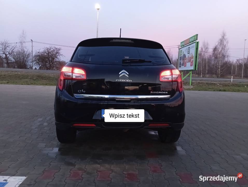 Citren C4 Aircross 18 DiD 4x4 diesel Sadowie