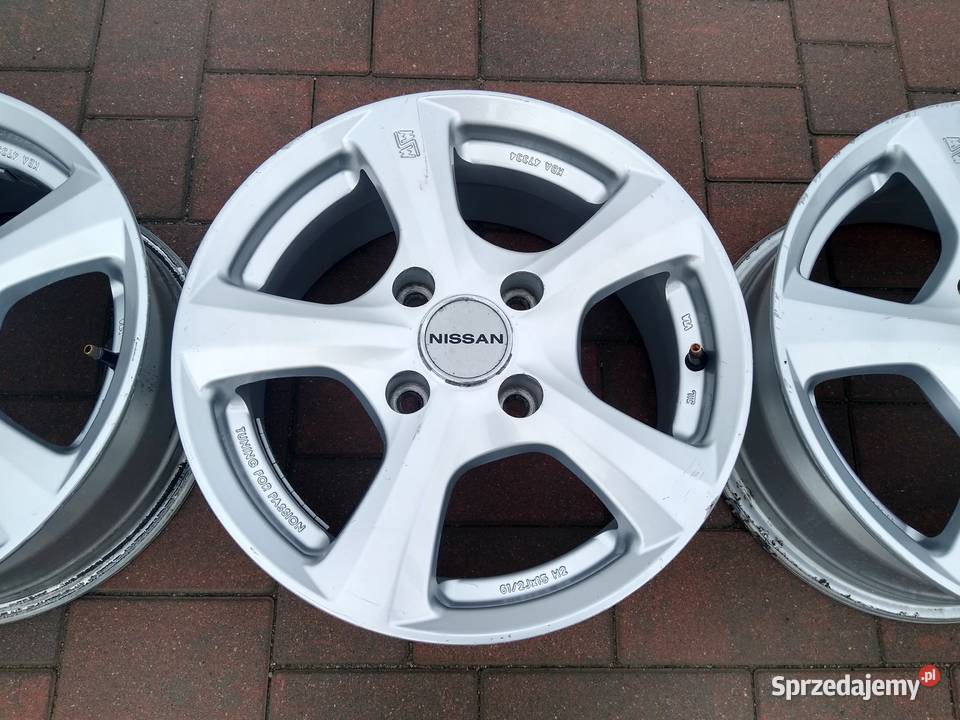Felgi aluminiowe R15 4x1143 Nissan Mitsubishi sprzedam